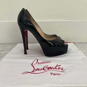 Christian Louboutin 120mm Platform Pumps, Size 36